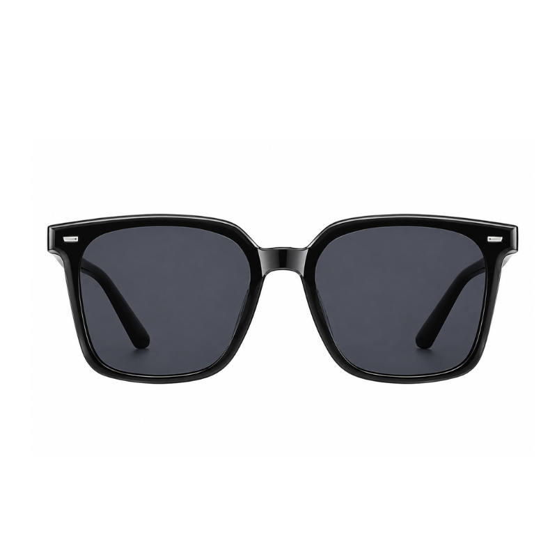 Black Square UV Protection Sunglasses