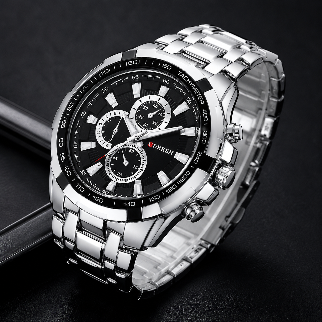 Veyron Elite Stainless Steel Men’s Watch