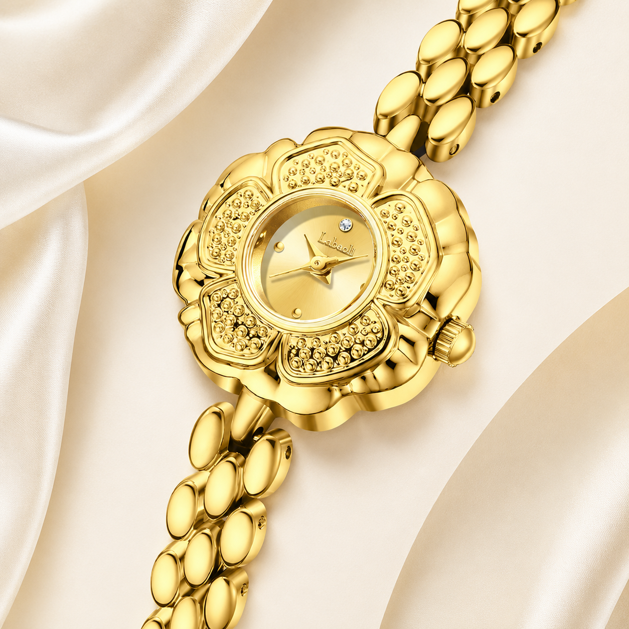 Golden Bloom Diamond Women’s Watch