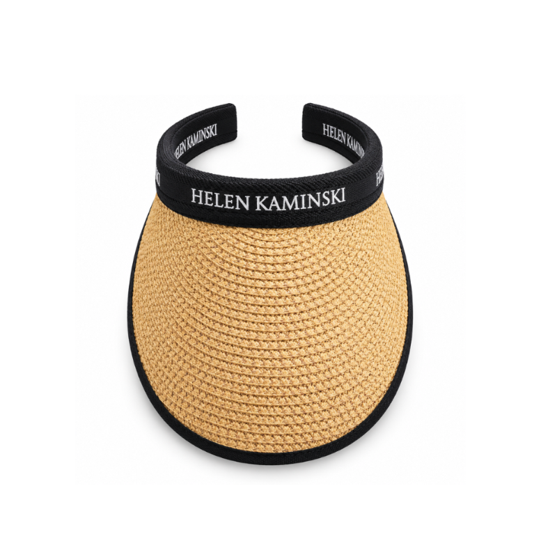 Solara Woven Open-Visor Sun Hat