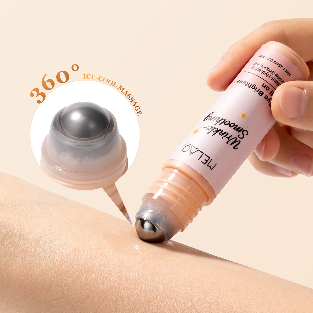 Caffeine Brightening Eye Roller Cream