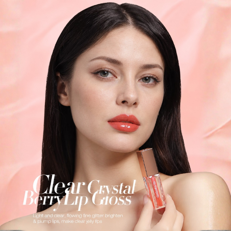 Crystal Berry Glass Shine Lip Gloss