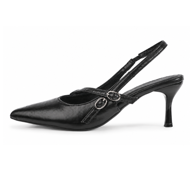 Pointed Slingback Stiletto Heels