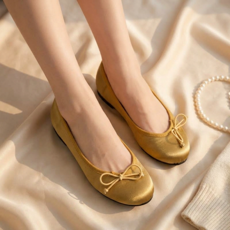 Maribel Satin Bow Pumps