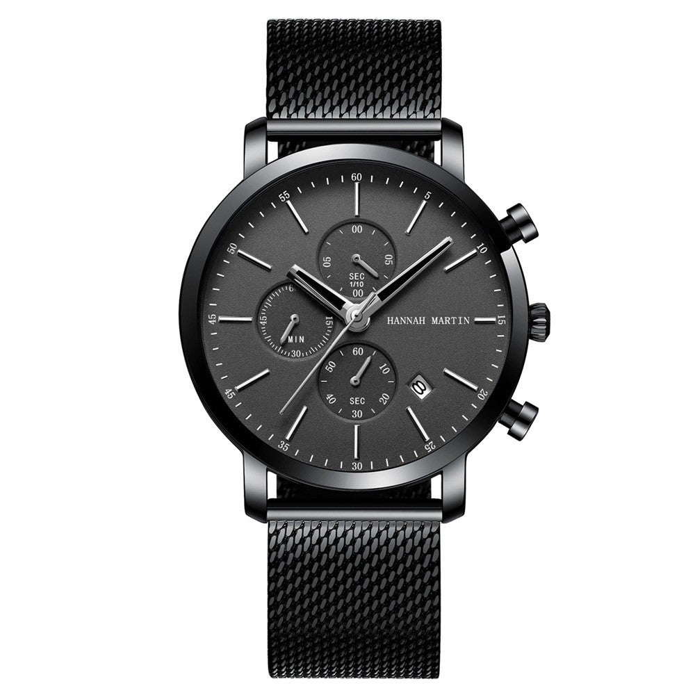 Noiris Calendar Mesh Watch