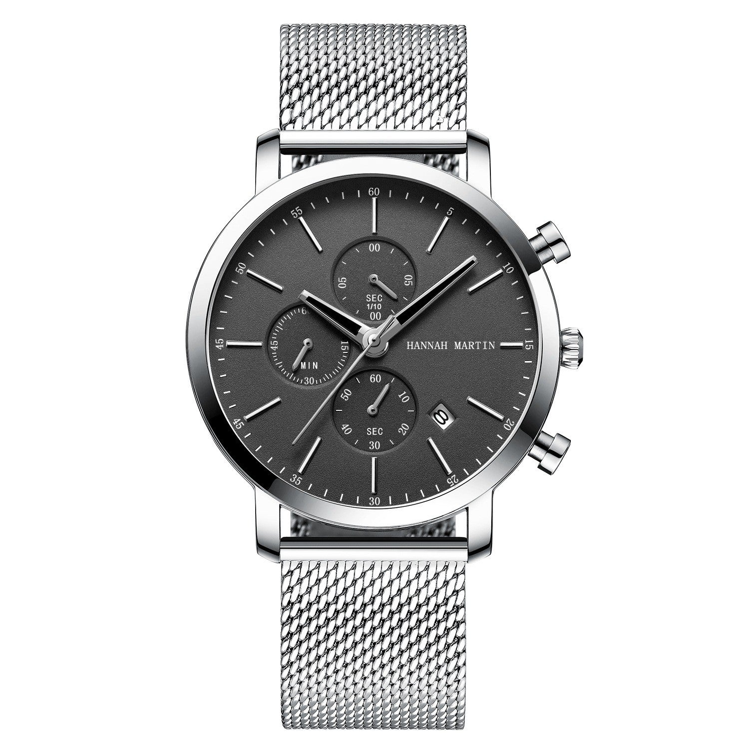 Noiris Calendar Mesh Watch