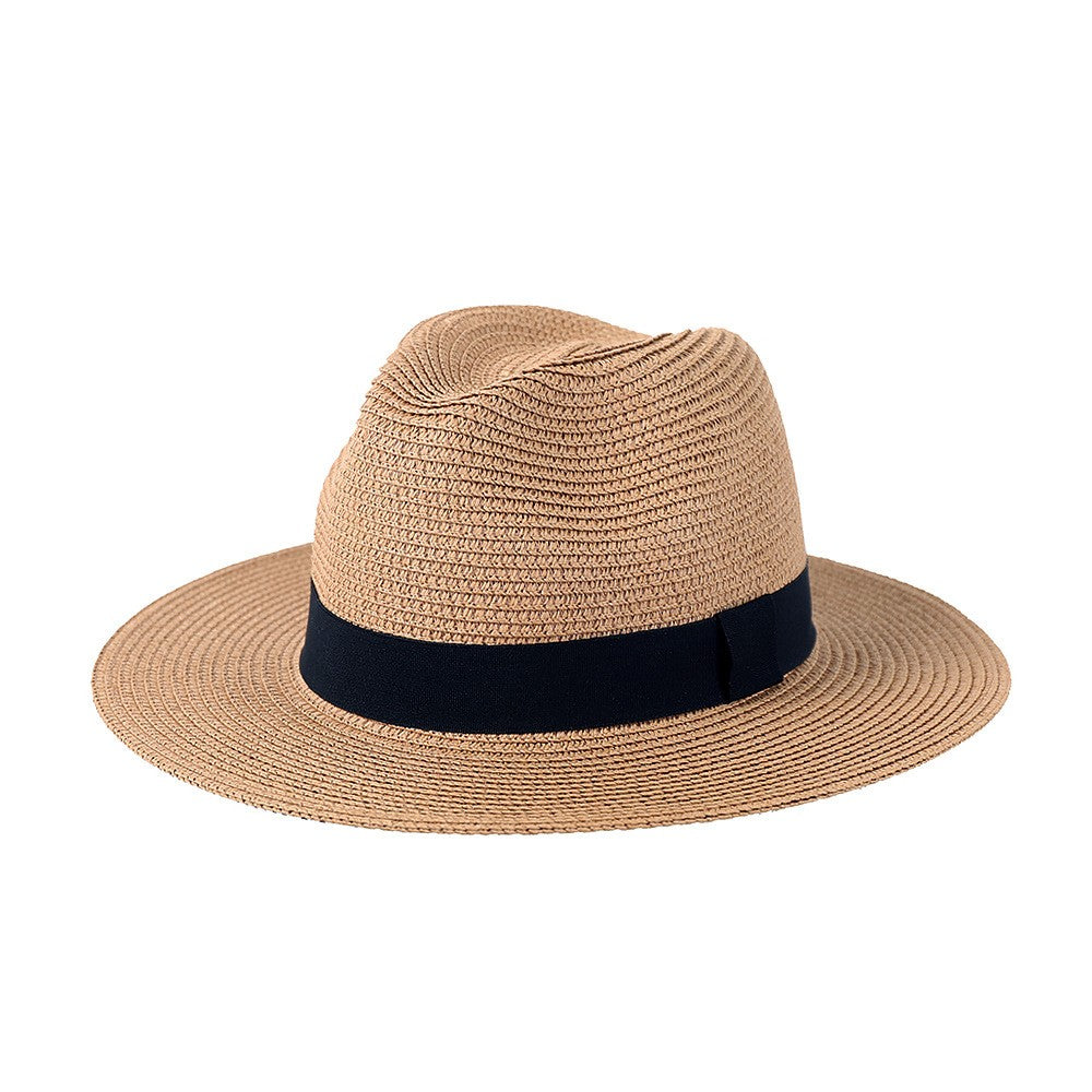 Classic Woven Fedora Straw Hat