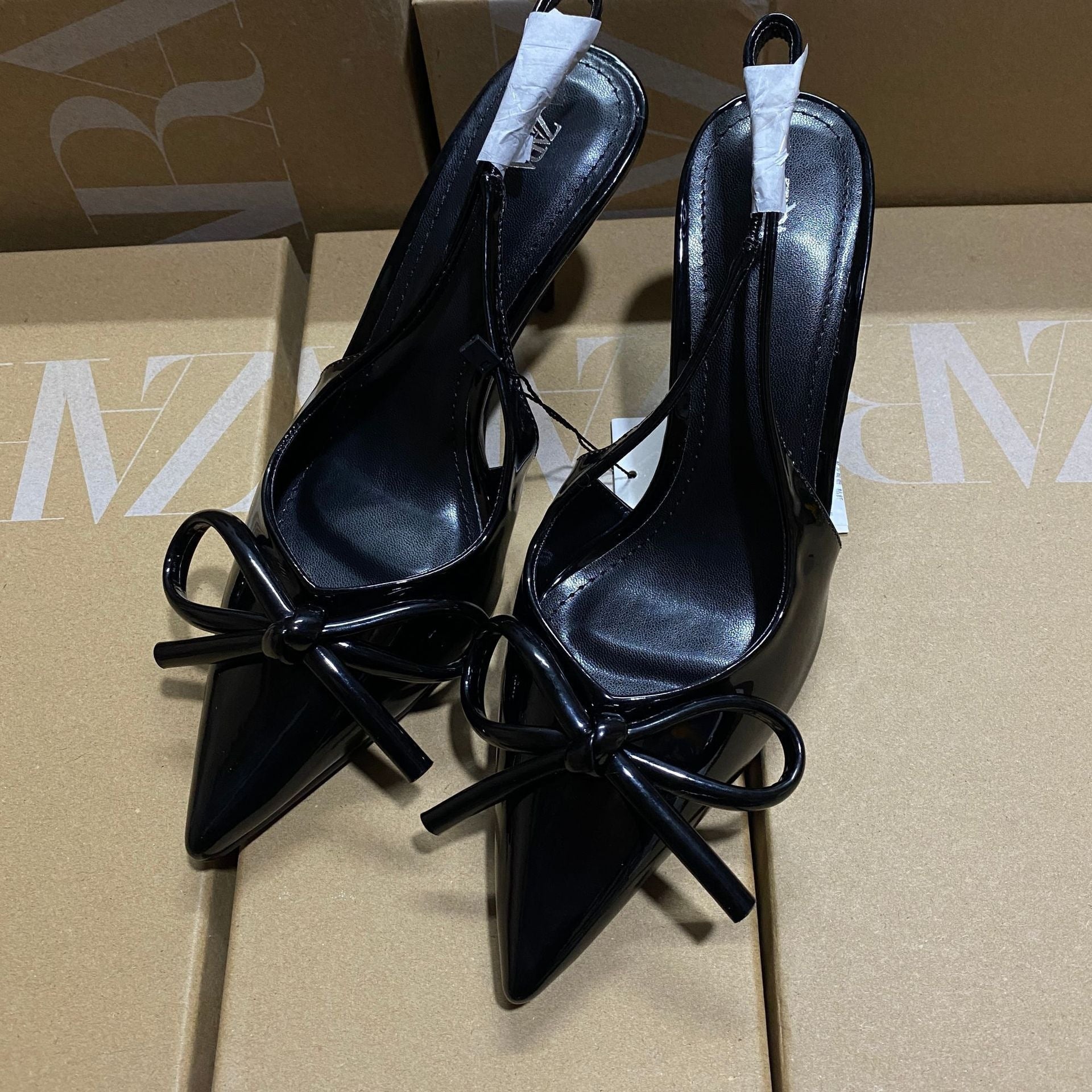 Elegant Backless High Heels