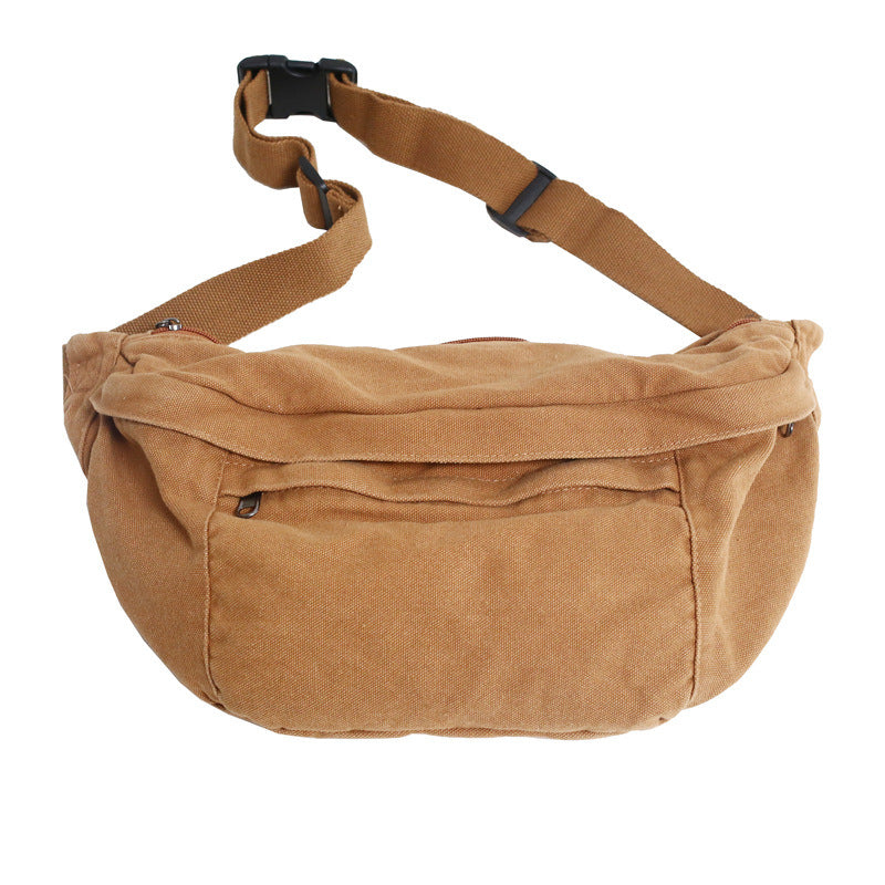 Classic Canvas Cotton Crossbody Bag