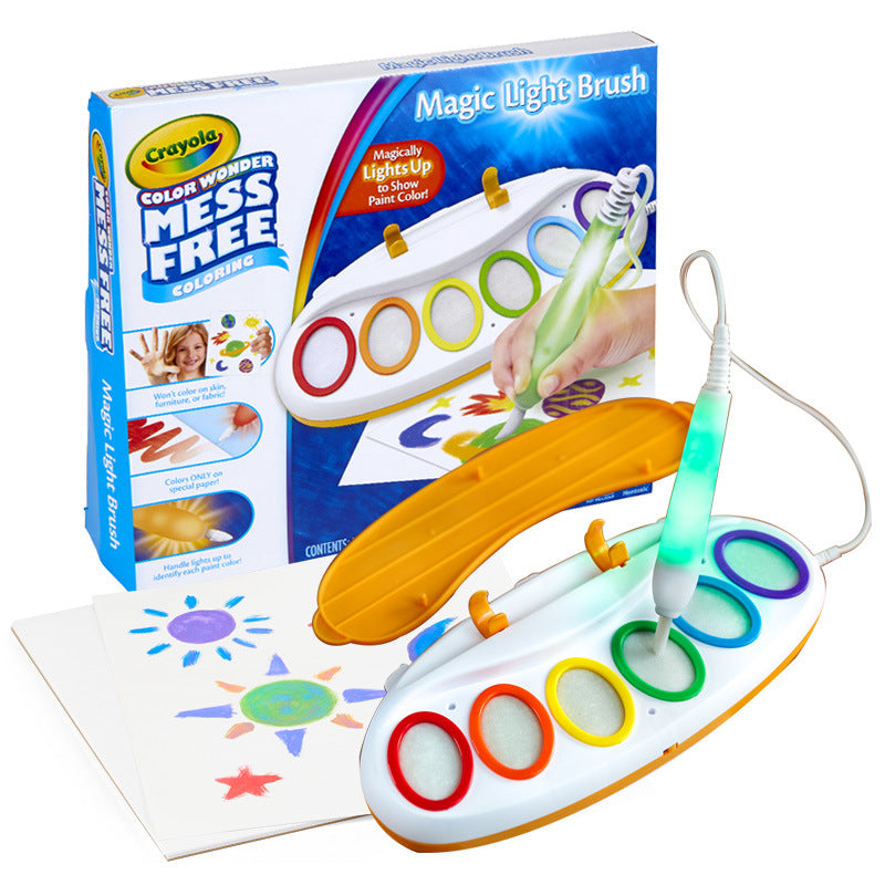 Rainbow Glow Interactive LED Drawing Board for Kids