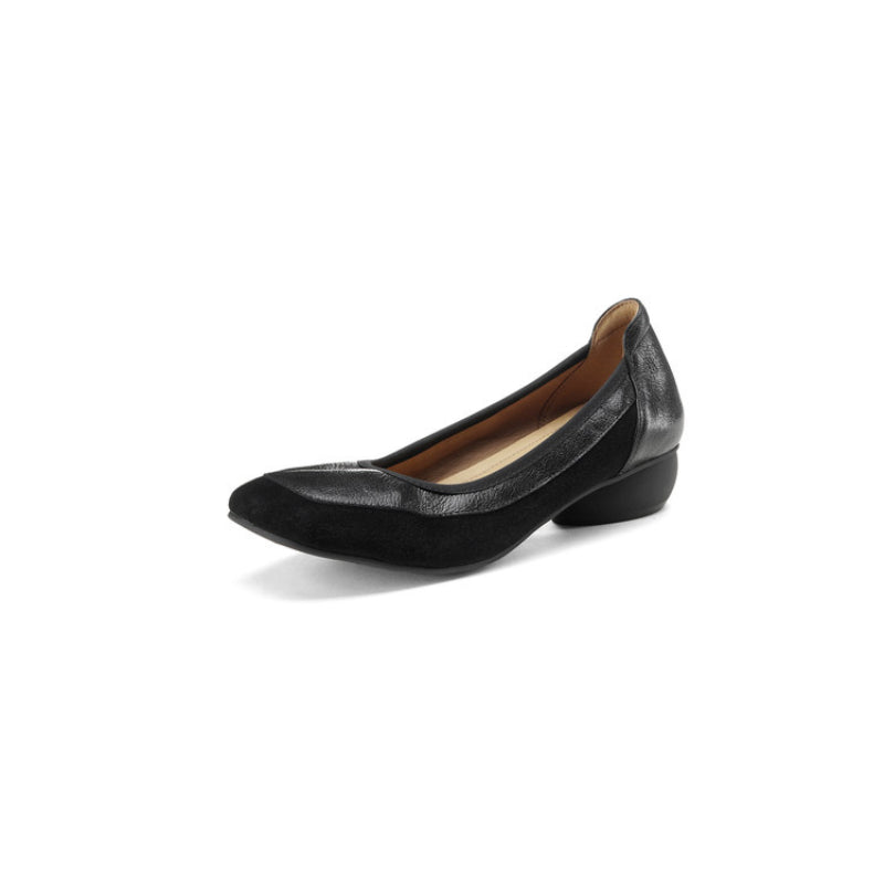 Elara Suede Comfort Pumps
