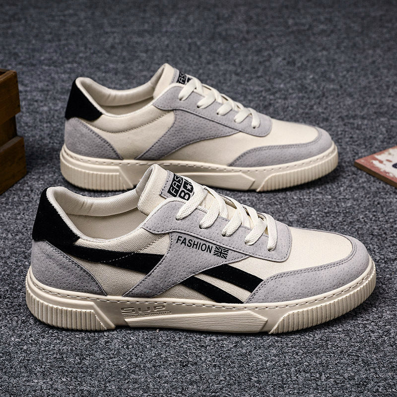 Men's Sporty Paneled Low-Top Lifestyle Sneaker