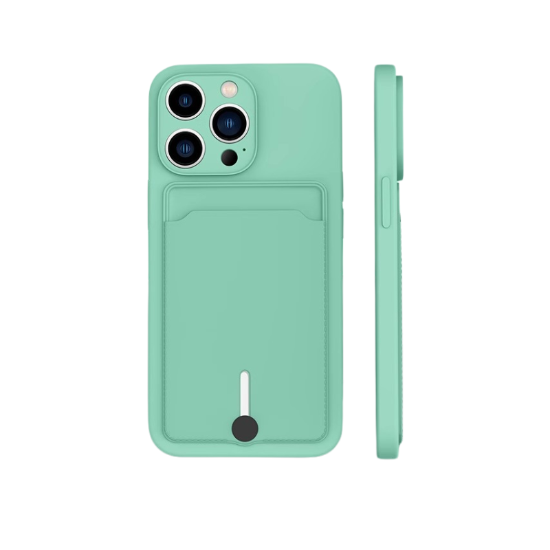 Voltix CardSlot Silicone Magnetic iPhone Case