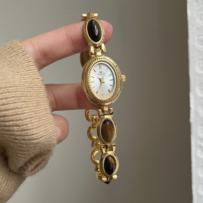 Gem Link Bracelet Watch