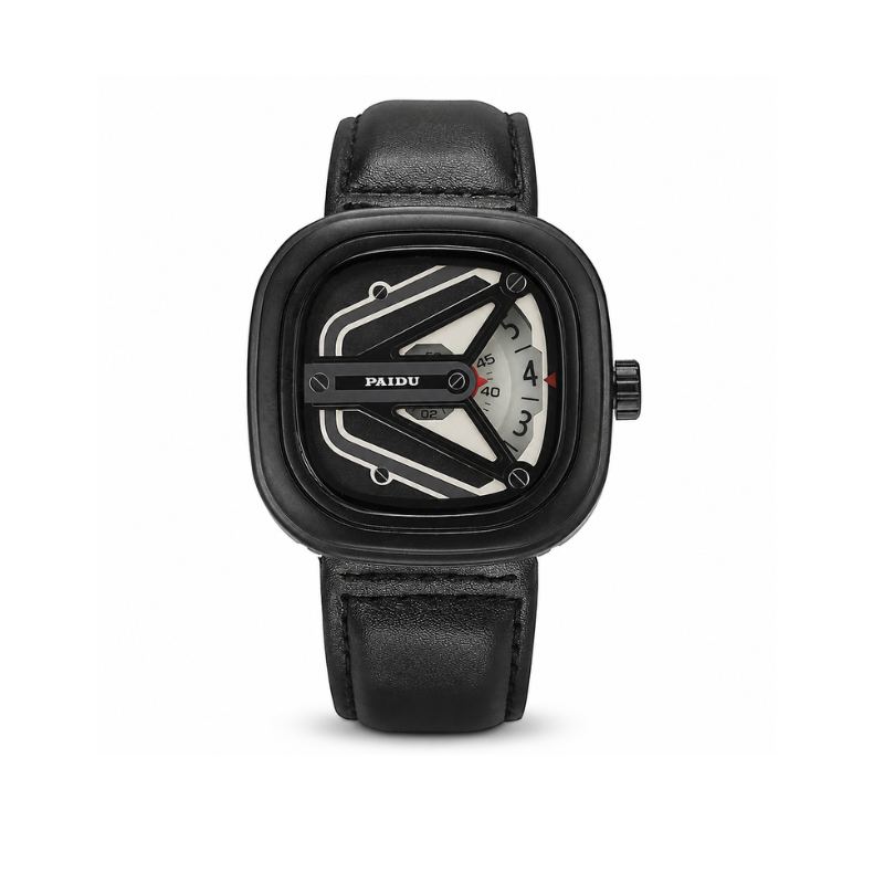 Circuit Frame Leather Men’s Watch