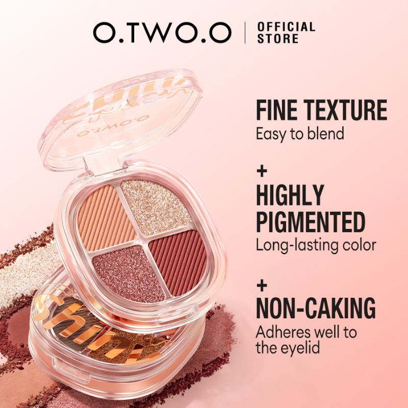 Velvet Gleam Four-Shade Eyeshadow Palette