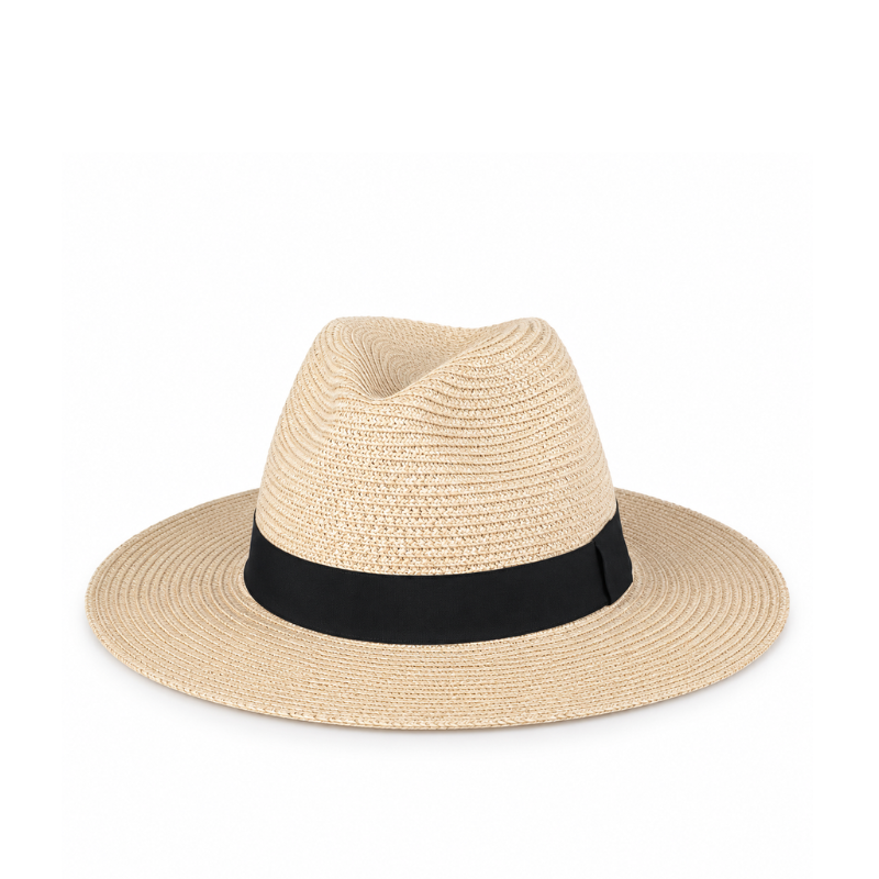 Classic Woven Fedora Straw Hat