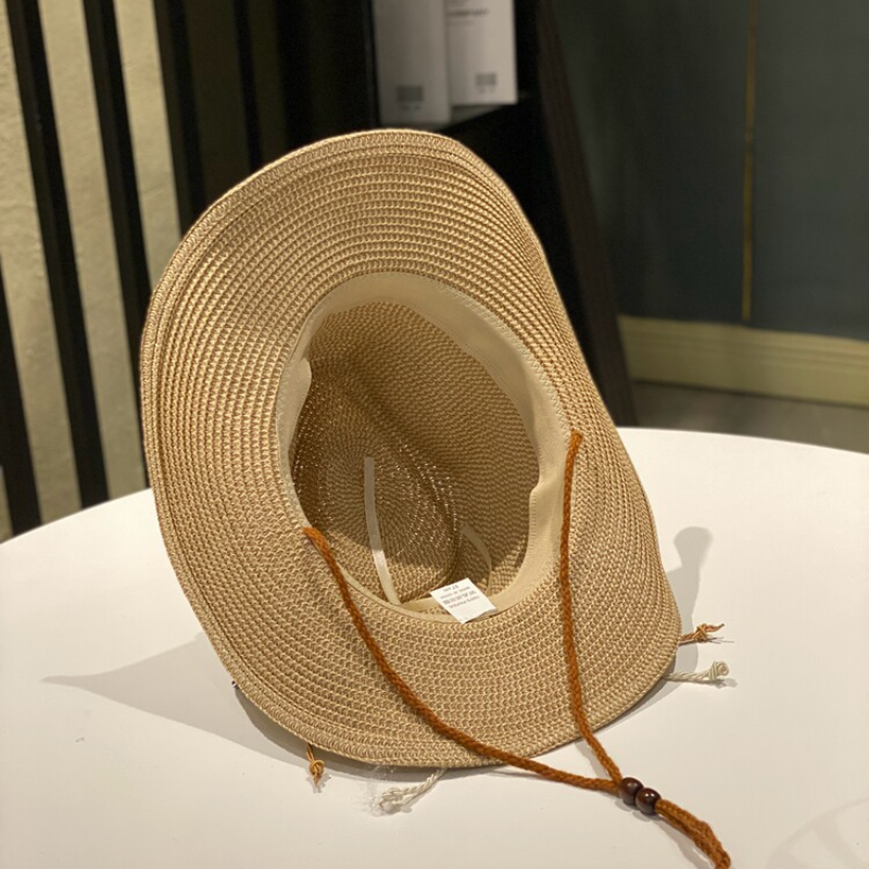 Marina Boho Coastal Woven Cowboy Hat