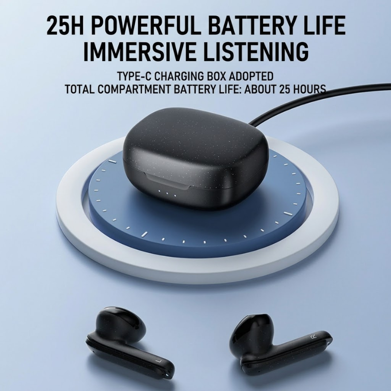 VoltAir Pro Long-Play Wireless Bluetooth Earbuds