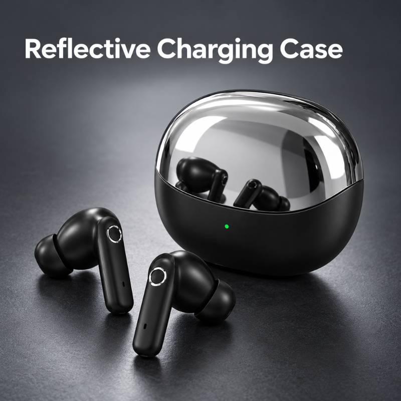 Wireless Semi-In-Ear Bluetooth Earphones