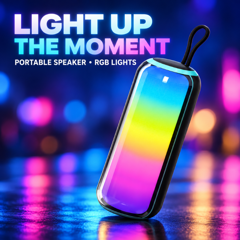 Colorful Light Bluetooth Speaker