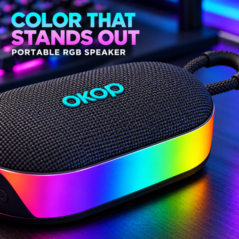 Portable RGB Bluetooth Outdoor Speaker
