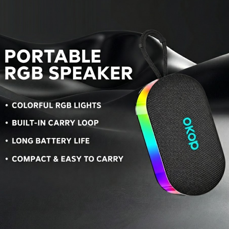 Portable RGB Bluetooth Outdoor Speaker