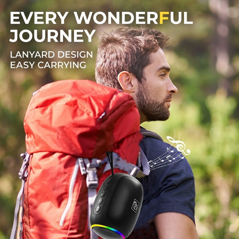 Portable LED Bluetooth Speaker