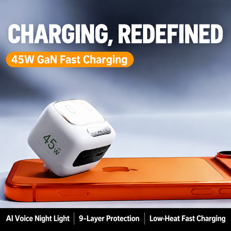 45W GaN Smart Fast Charger