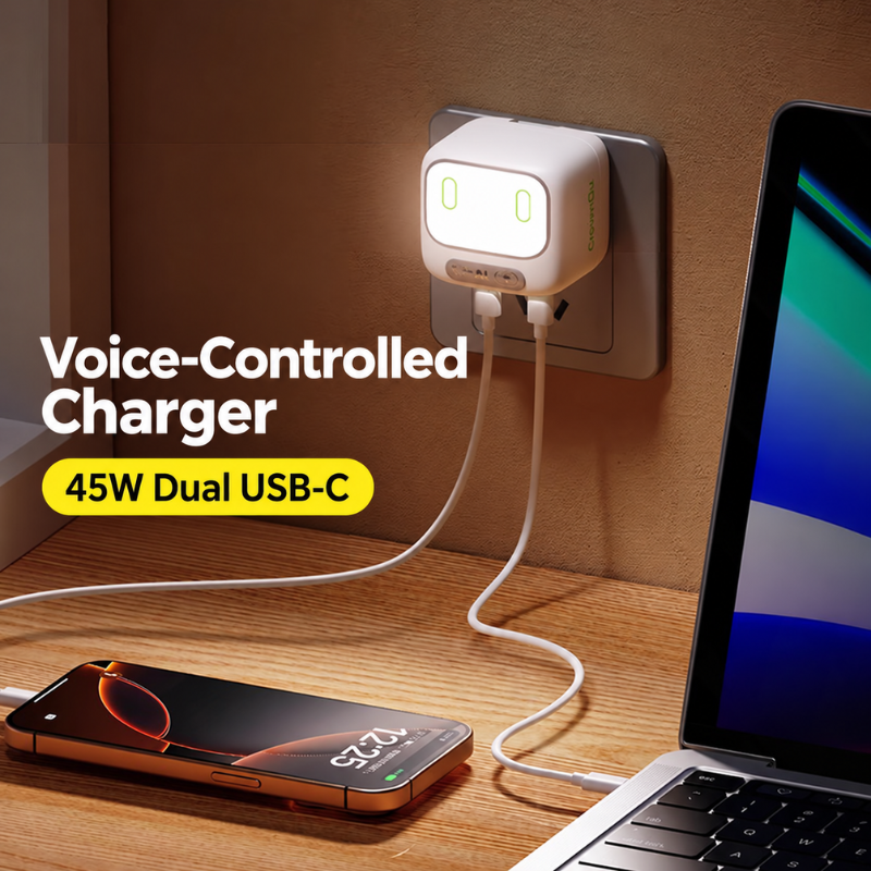 45W GaN Smart Fast Charger