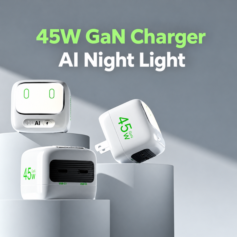 45W GaN Smart Fast Charger