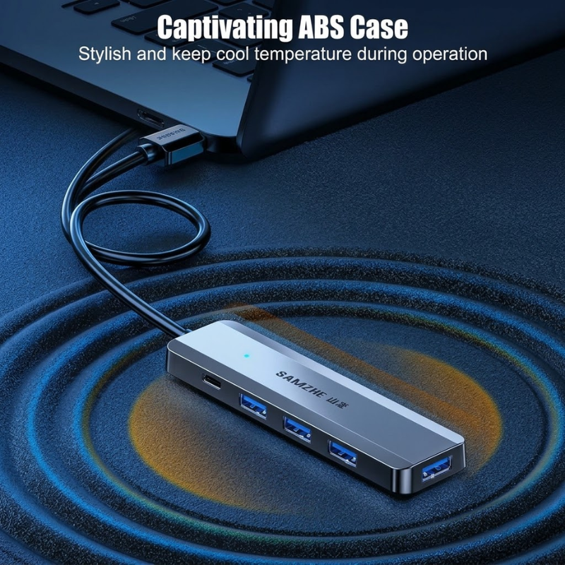 Sync Port USB 3.0 Type-C Hub