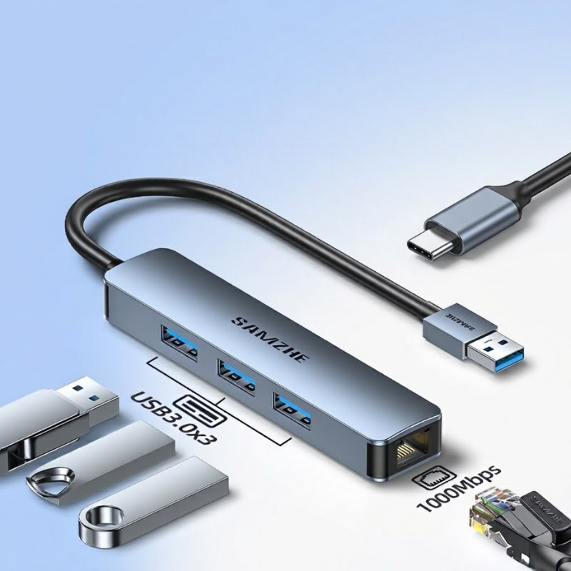 Sync Port USB 3.0 Type-C Hub