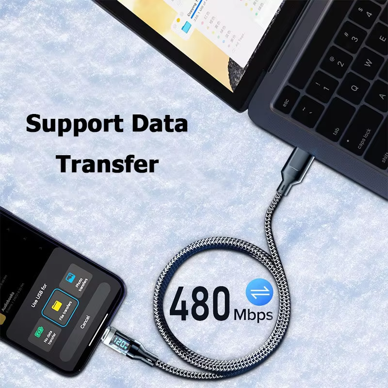 Volt View Digital Fast Charging Cable