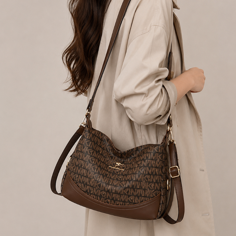 Printed Heritage Shoulder Bag