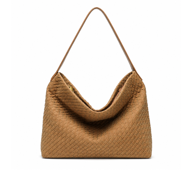 Woven Chic Shoulder Bag
