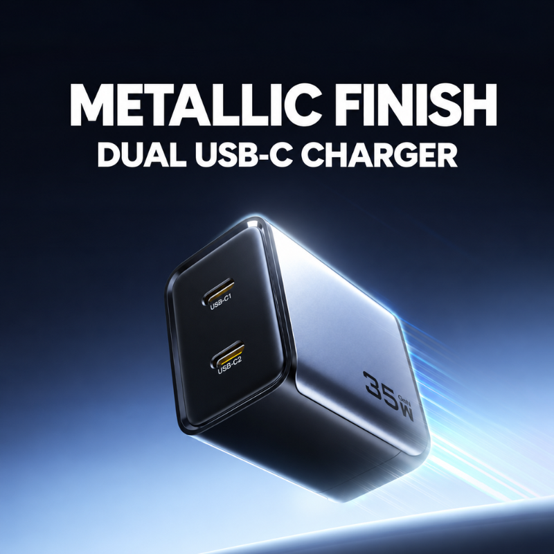 35W Dual-Port GaN Charger