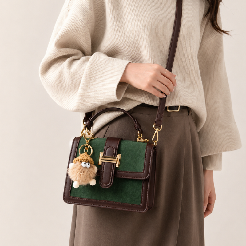 Exquisite Charm Structured Handbag
