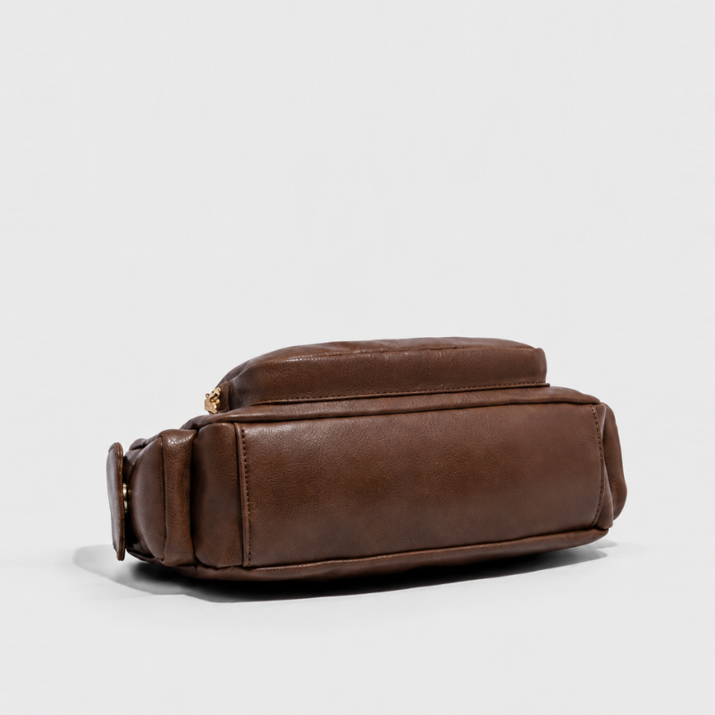 High-End Functional Multi-Pocket Shoulder Bag