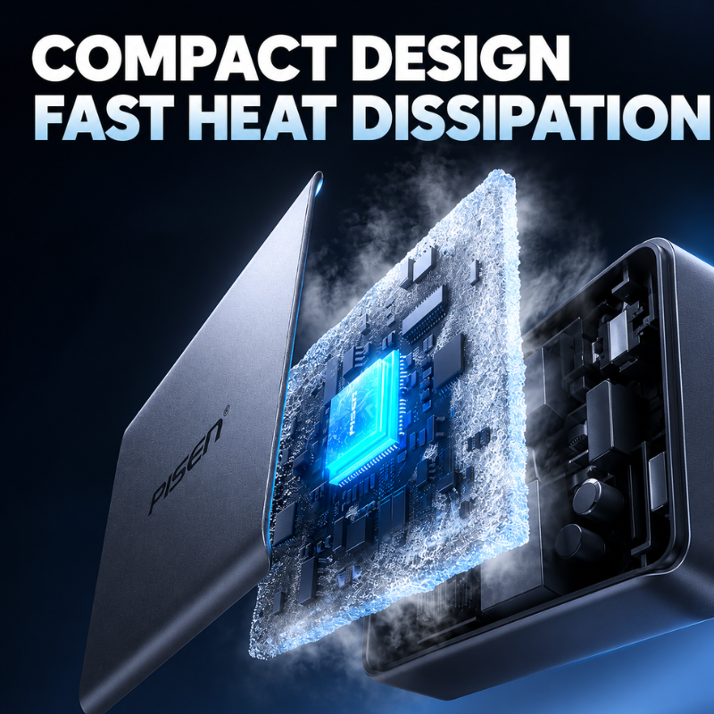 GaN Ultra-Fast Compact Travel Charger
