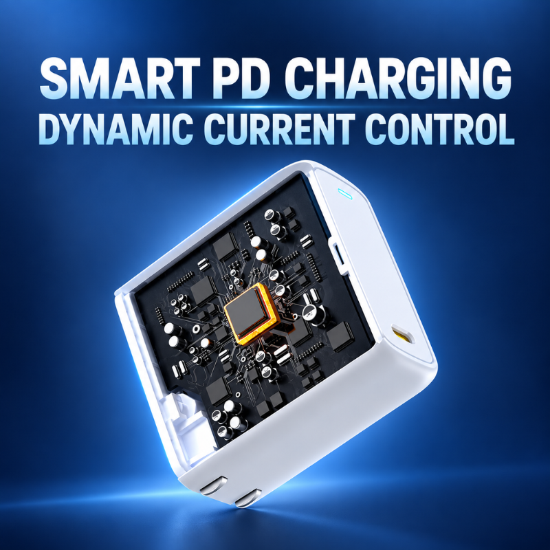 67W GaN High Power Fast Charging Adapter