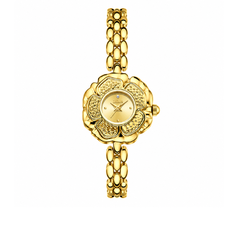 Golden Bloom Diamond Women’s Watch