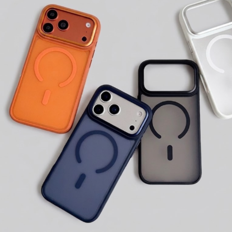 Skin Friendly Semi Transparent Magnetic iPhone Case