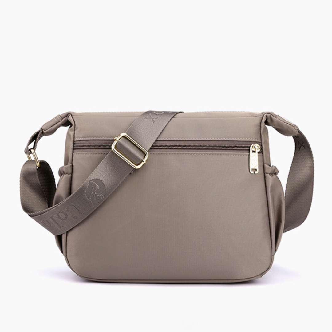 Autumn Nylon Multi-Pocket Water-Repellent Crossbody