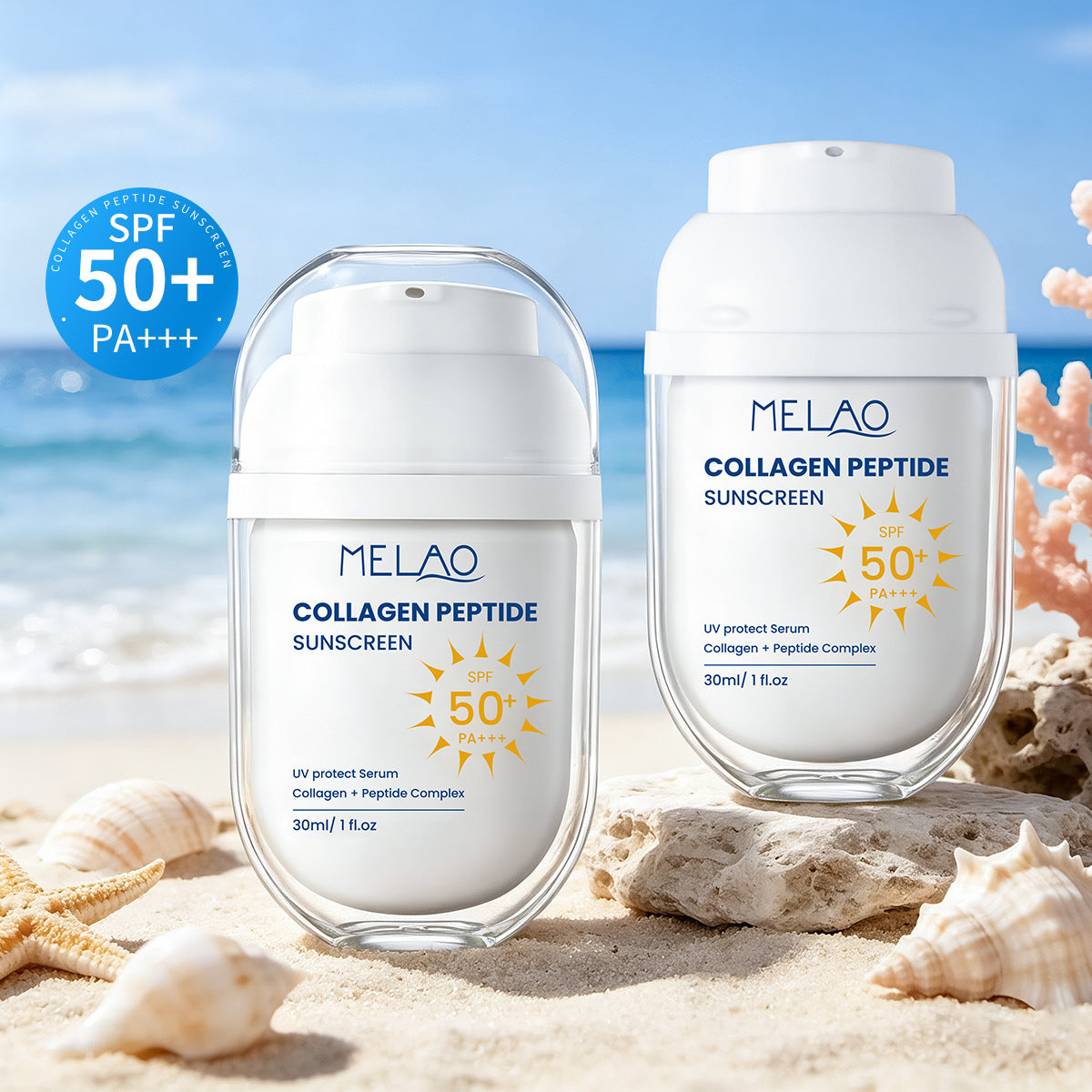 Collagen Peptide Skin Defense Facial Sunscreen