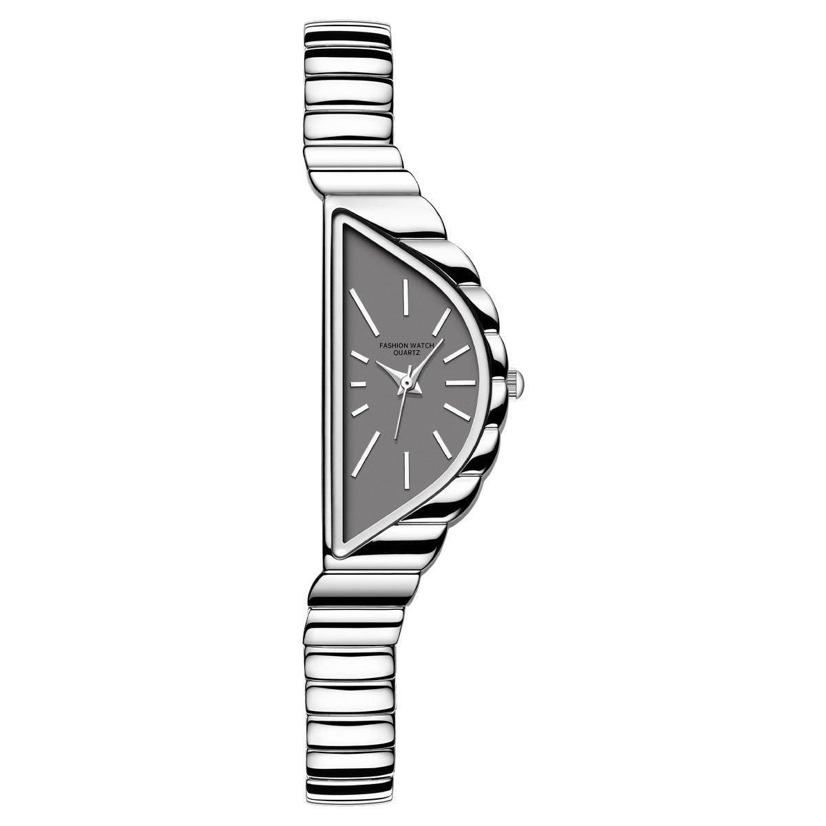 Elegant Teardrop Silver Bracelet Watch