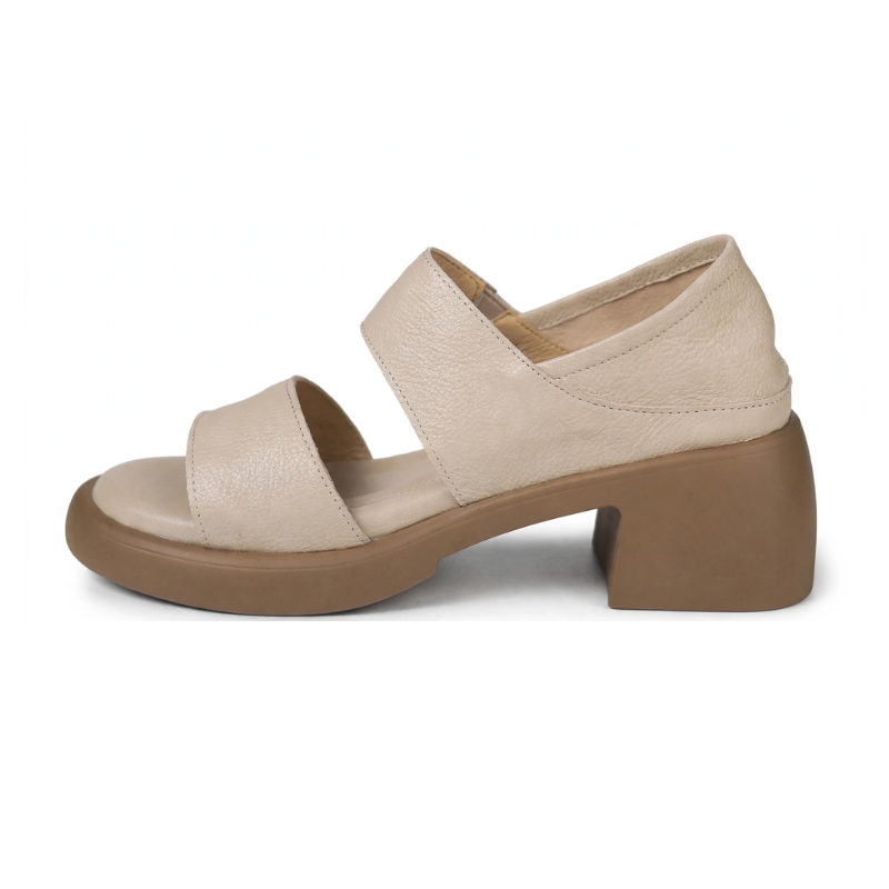 Valora Peep-Toe Heel Sandals