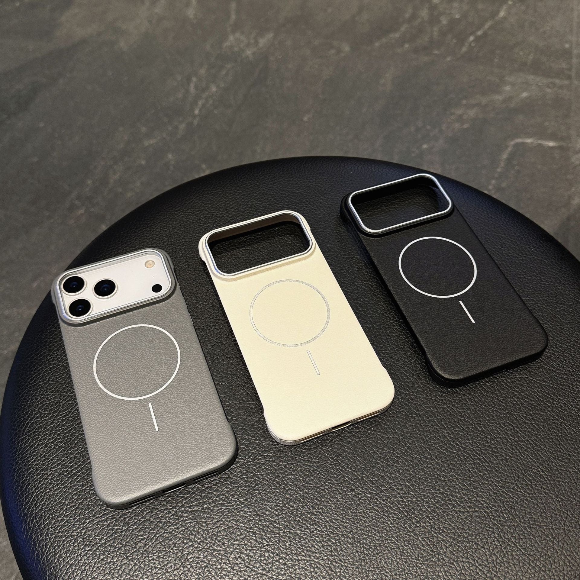 Lunex Ultra-Thin Leather Magnetic iPhone Case
