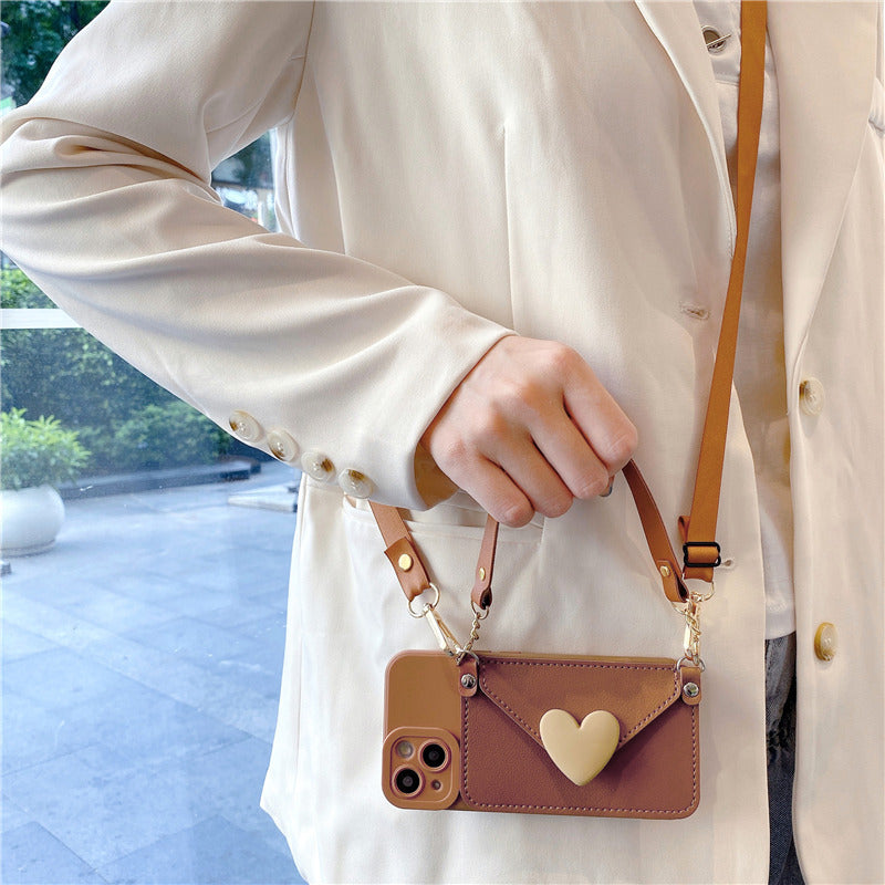Lunara Heart Pocket iPhone Case