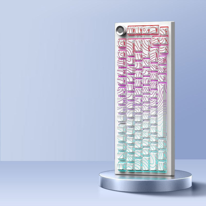 PulseGlow Tri-Mode Mechanical Keyboard